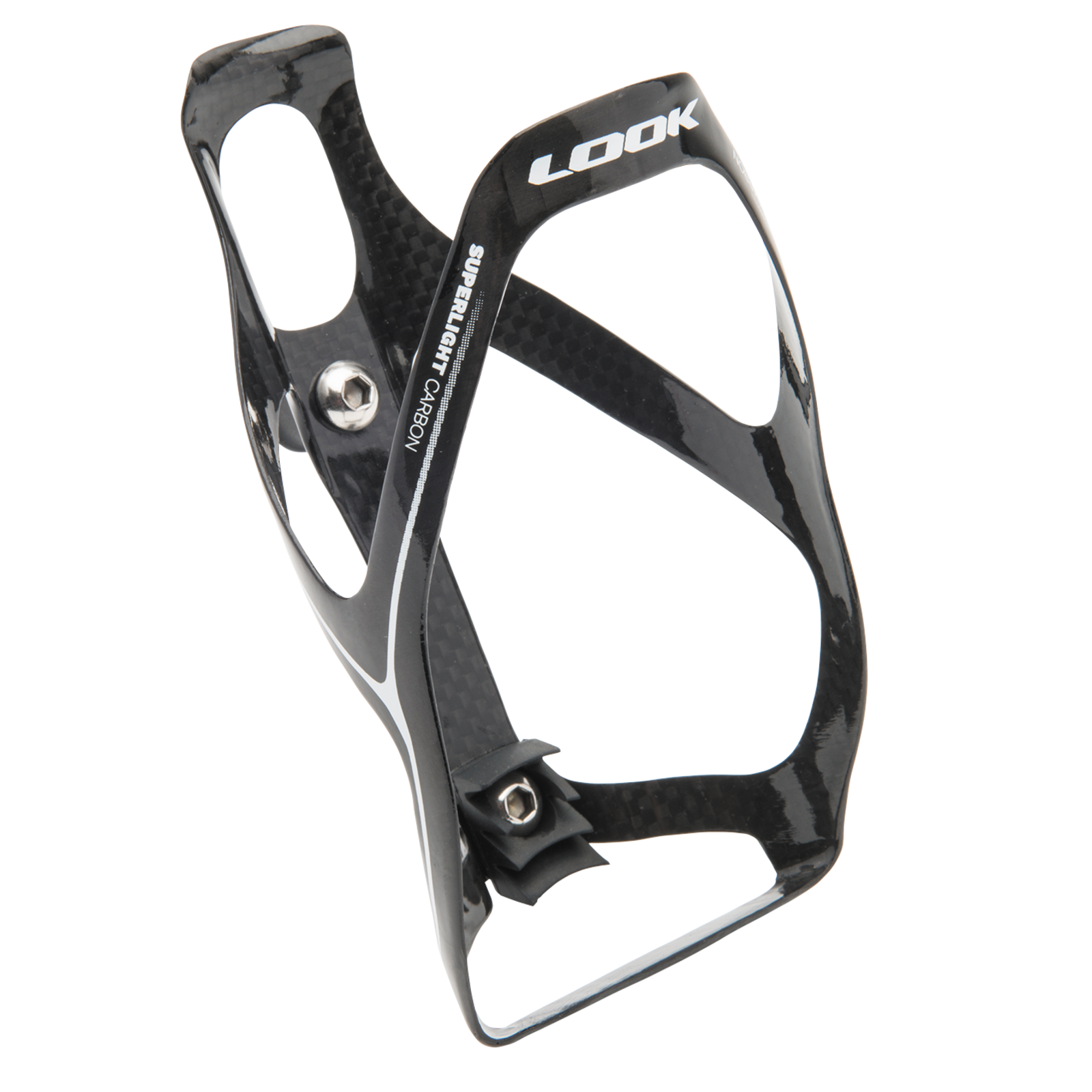 CARBON BOTTLE CAGE SUPERLIGHT / black shiny