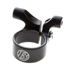 CLAMP-FIX Sattelklemmring mit Trägeröse, schwarz, 36.4mm