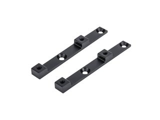 ALT-POSITION Adapter für alternative Bidonhalterbefestigung / schwarz silber