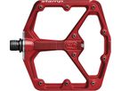 Pedal Stamp 7 large / rot / Plattformpedal, 114 x 111 mm (L x B)