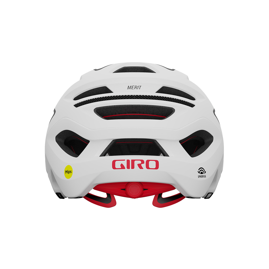 MERIT SPHERICAL MIPS Bikehelm / matte white/black / M 55-59