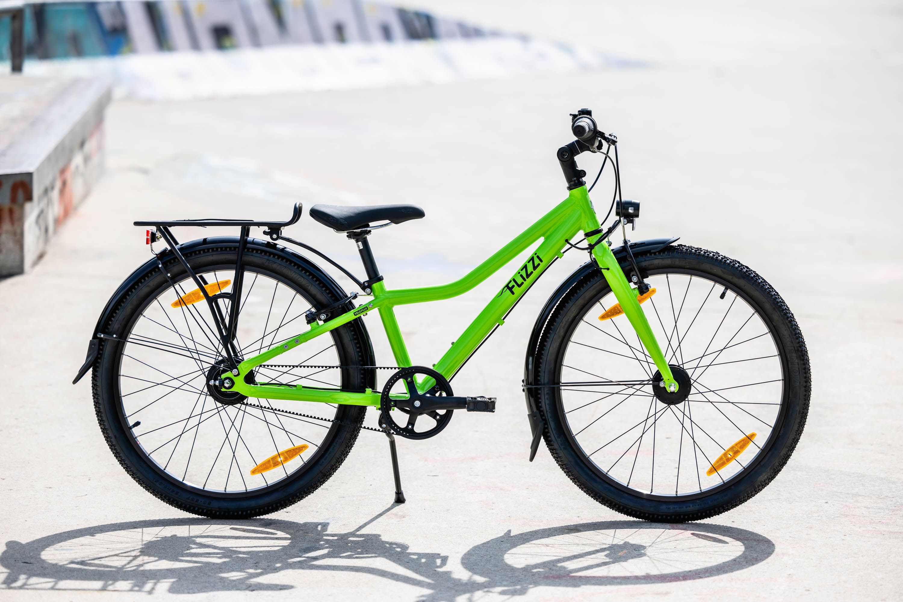 FLiZZi 24 RIEMEN EQ Kindervelo / grün / 24 ZOLL