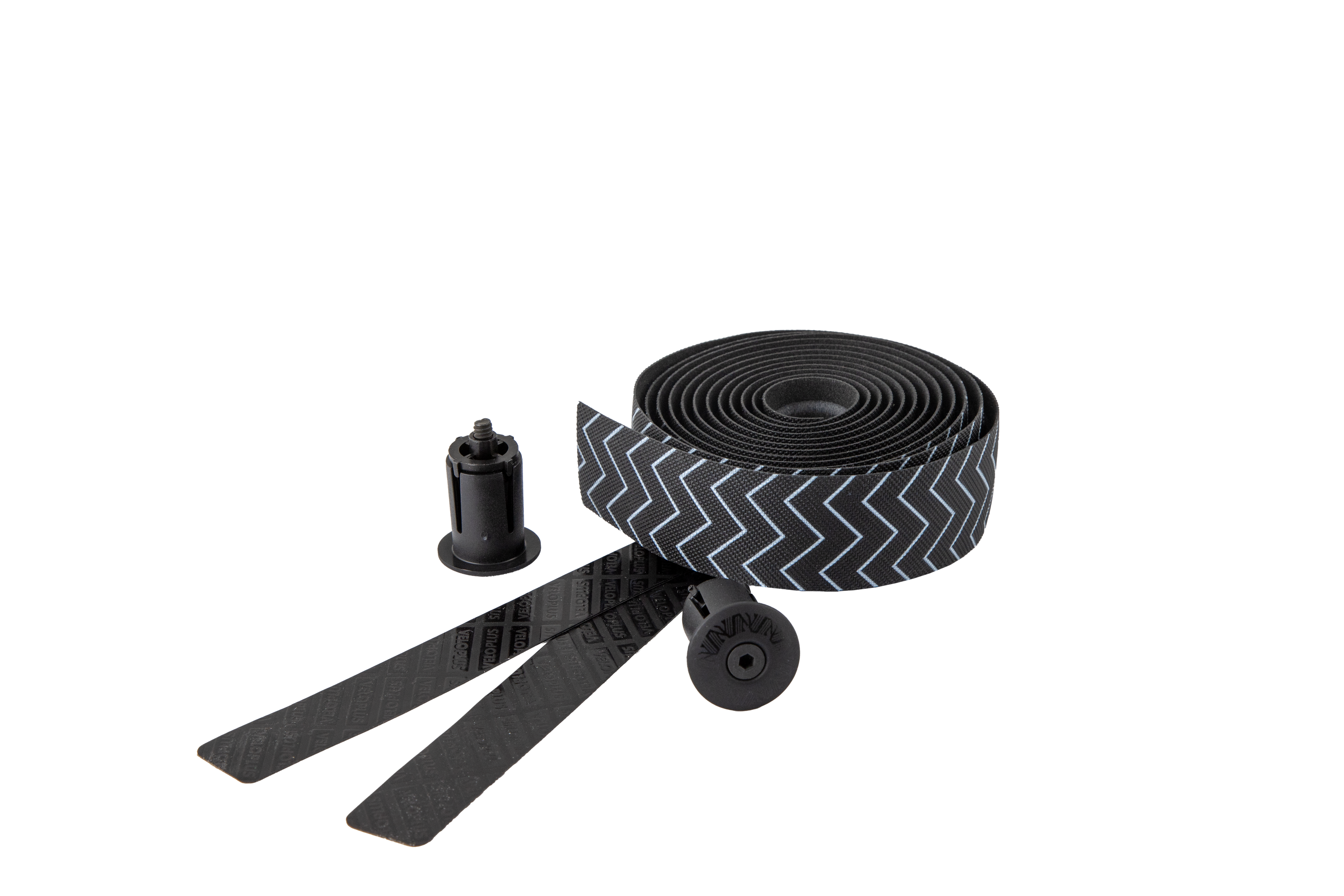 HEBMI Design-Lenkerband / schwarzweiss