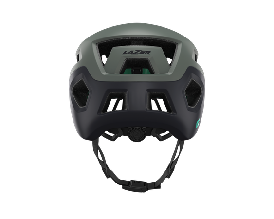 LAZER Unisex MTB Coyote KinetiCore Helm / matte dark green / S