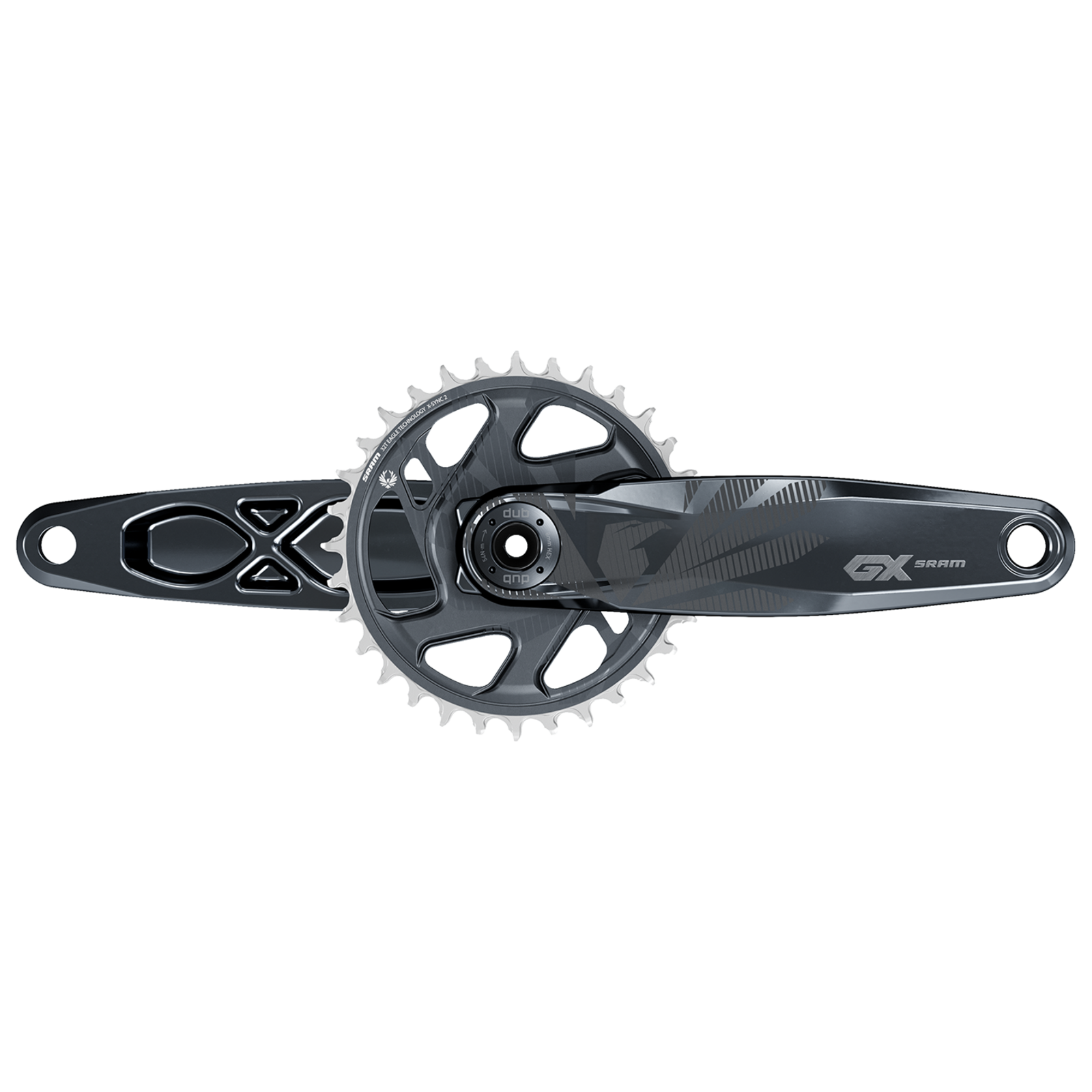 Crankset GX Eagle Chainline 55 MTB Wide DUB / lunar grey / 175mm/32t