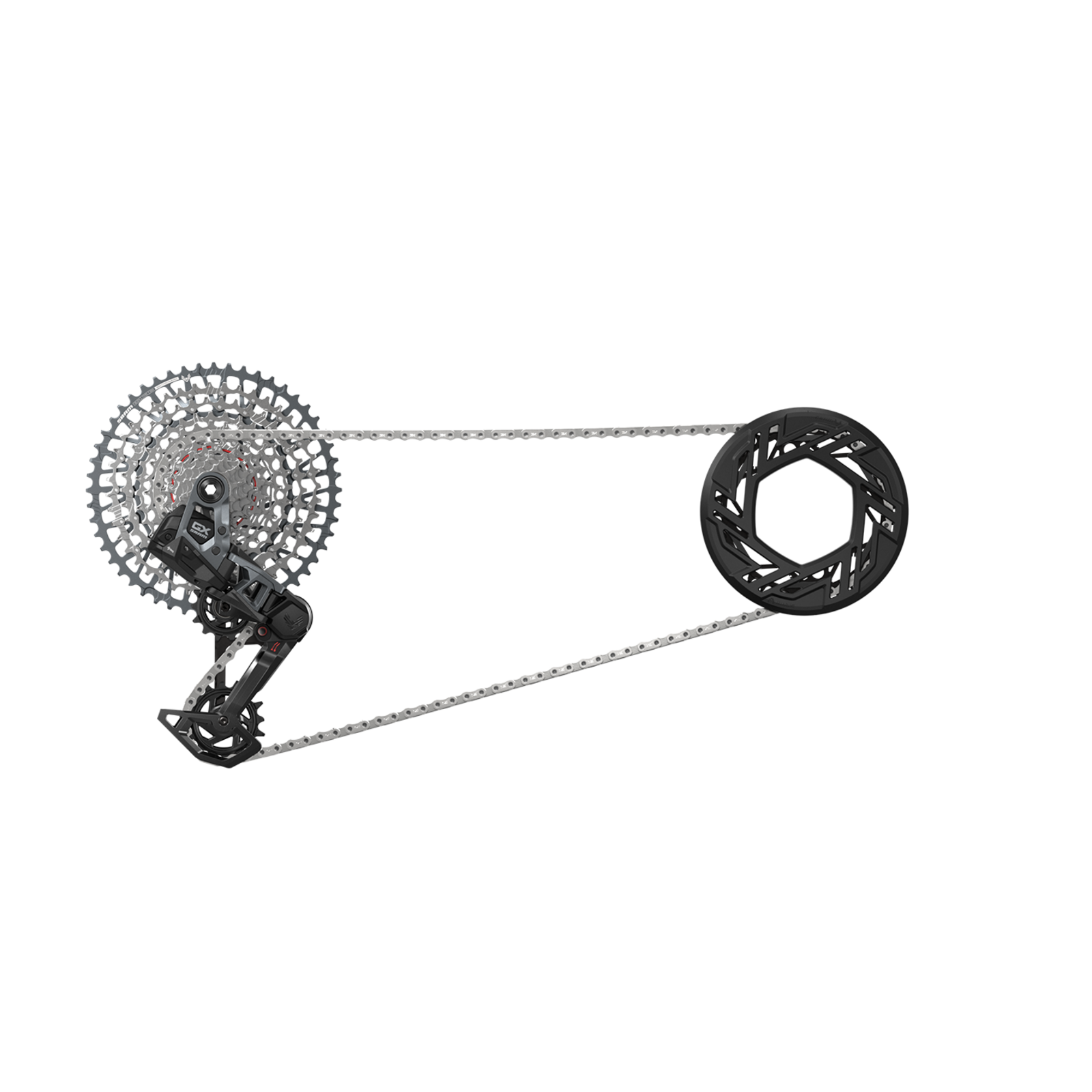 Groupset GX Eagle AXS Transmission 104BCD / black / 34T