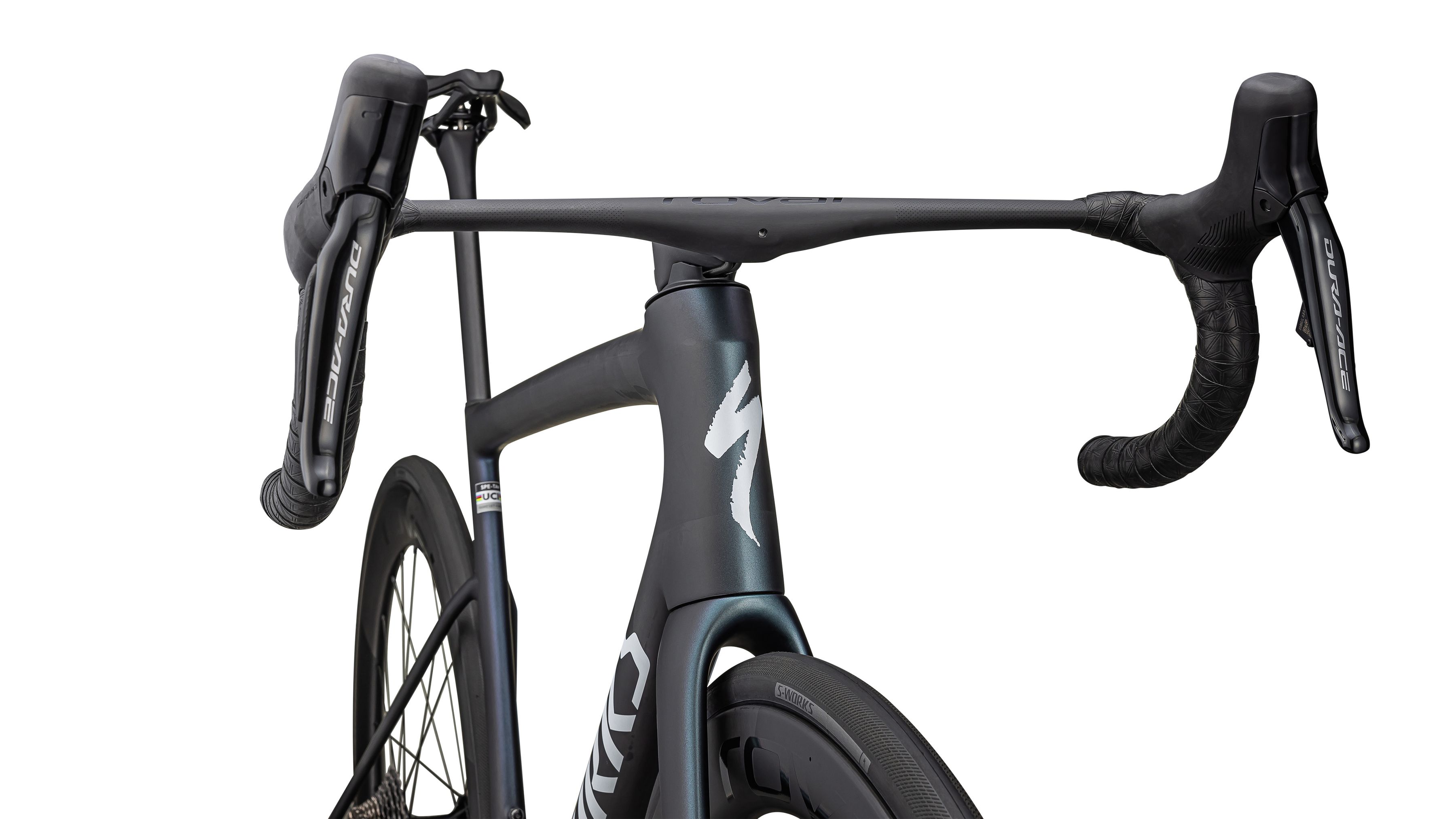 S-WORKS TARMAC SL8 Di2 Rennvelo / satin carbon viavi cynan blue viavi silver blue pe / 56 CM