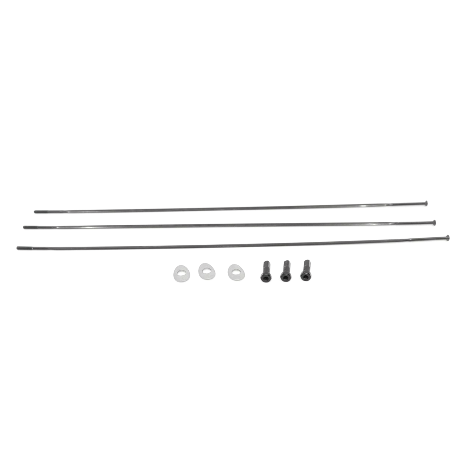 Spoke and Nipple 260mm CX-Sprint StraightPull Qty3 / black