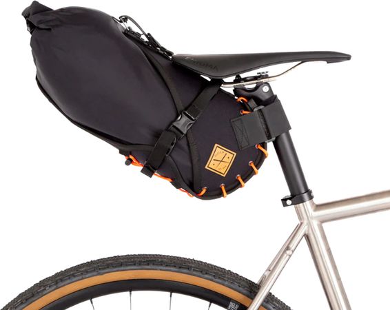 Saddle Bag 8 litres Orange / schwarz-orange / 40 x 16 x 16 cm, 8