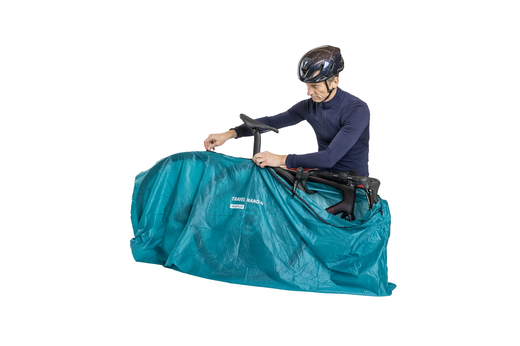 TRAVEL NANO Transporttasche / petrol / 180 x 92.5cm