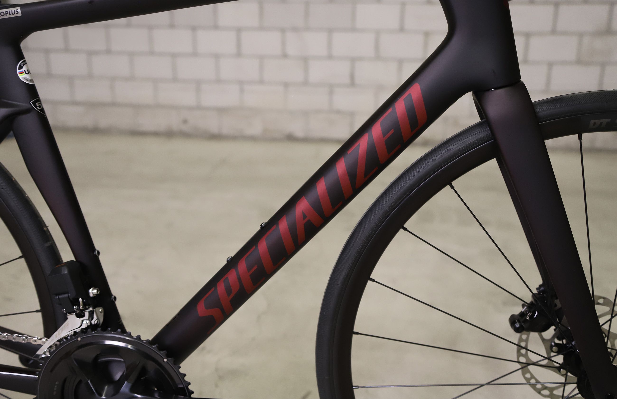 TARMAC SL7 COMP Rennvelo / satin red tint over carbon_sky red / 54 CM