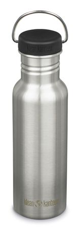 CLASSIC Edelstahlflasche / brushed stainless /  800ml, Loop Cap
