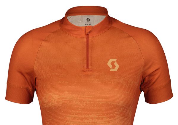 ENDURANCE 30 Damen-Kurzarmtrikot / braze orange/rose beige / XS
