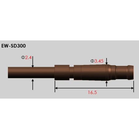Di2 EW-SD300 Kabel für Shimano 12-fach-Schaltungen / schwarz / 1200mm