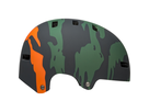 Span Helmet / matte green/orange ravine / S