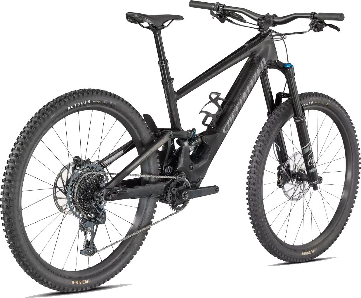 TURBO KENEVO SL COMP CARBON E-MTB Fully / gloss smoke dream silver / S5