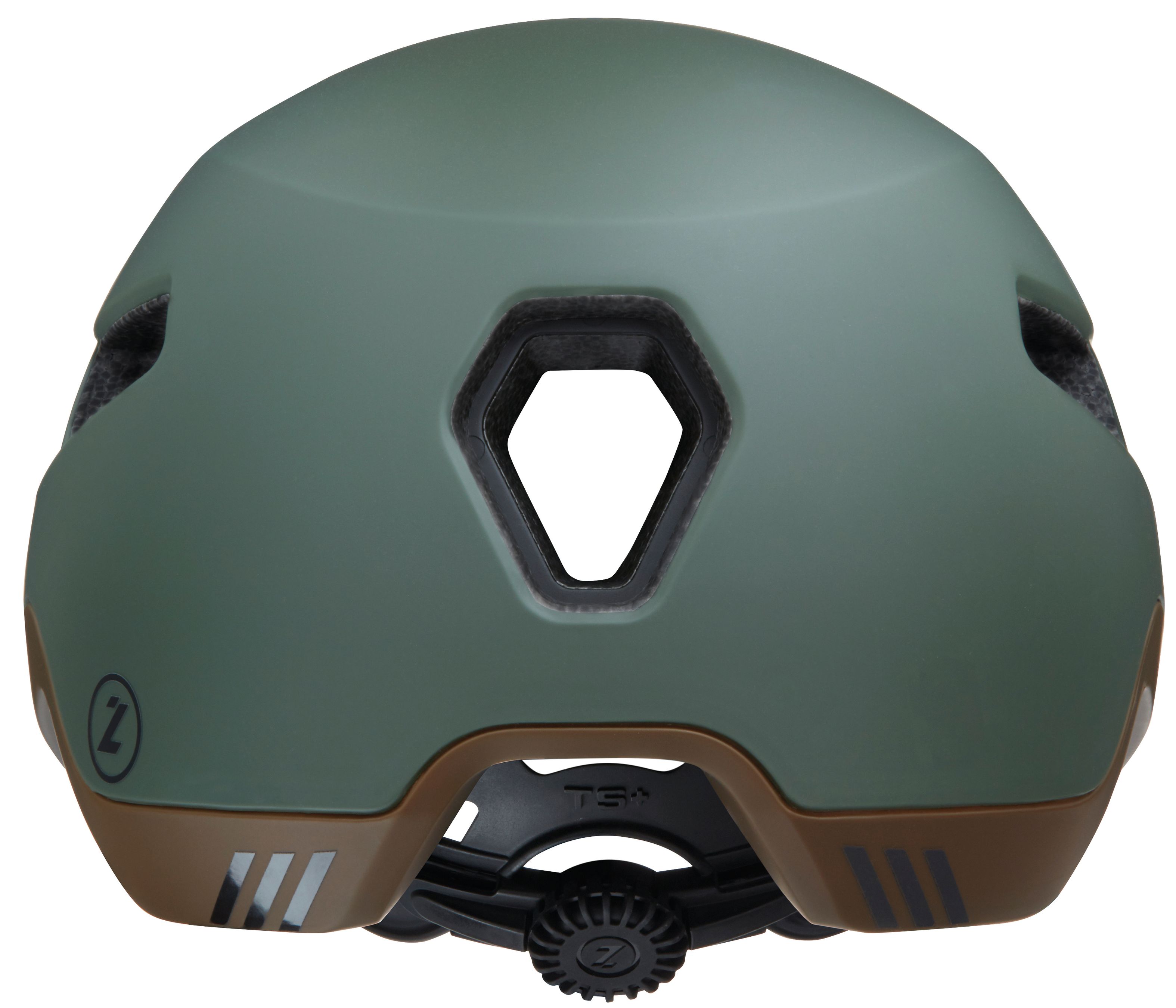 LAZER Unisex City Cruizer Helm matte / matte dark green / M