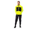 VIRT II Herren-Softshelljacke / neon yellow / L