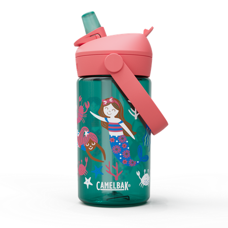 THRIVE FLIP STRAW Trinkflasche KIDS / mermaid / Kids 4dl