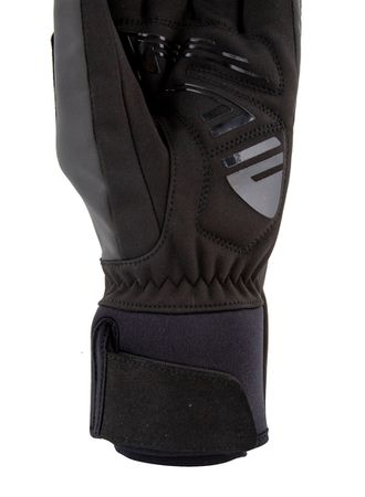 BEAM LIGHT reflektierende Unisex-Softshell-Handschuhe / schwarz / 3XL=12