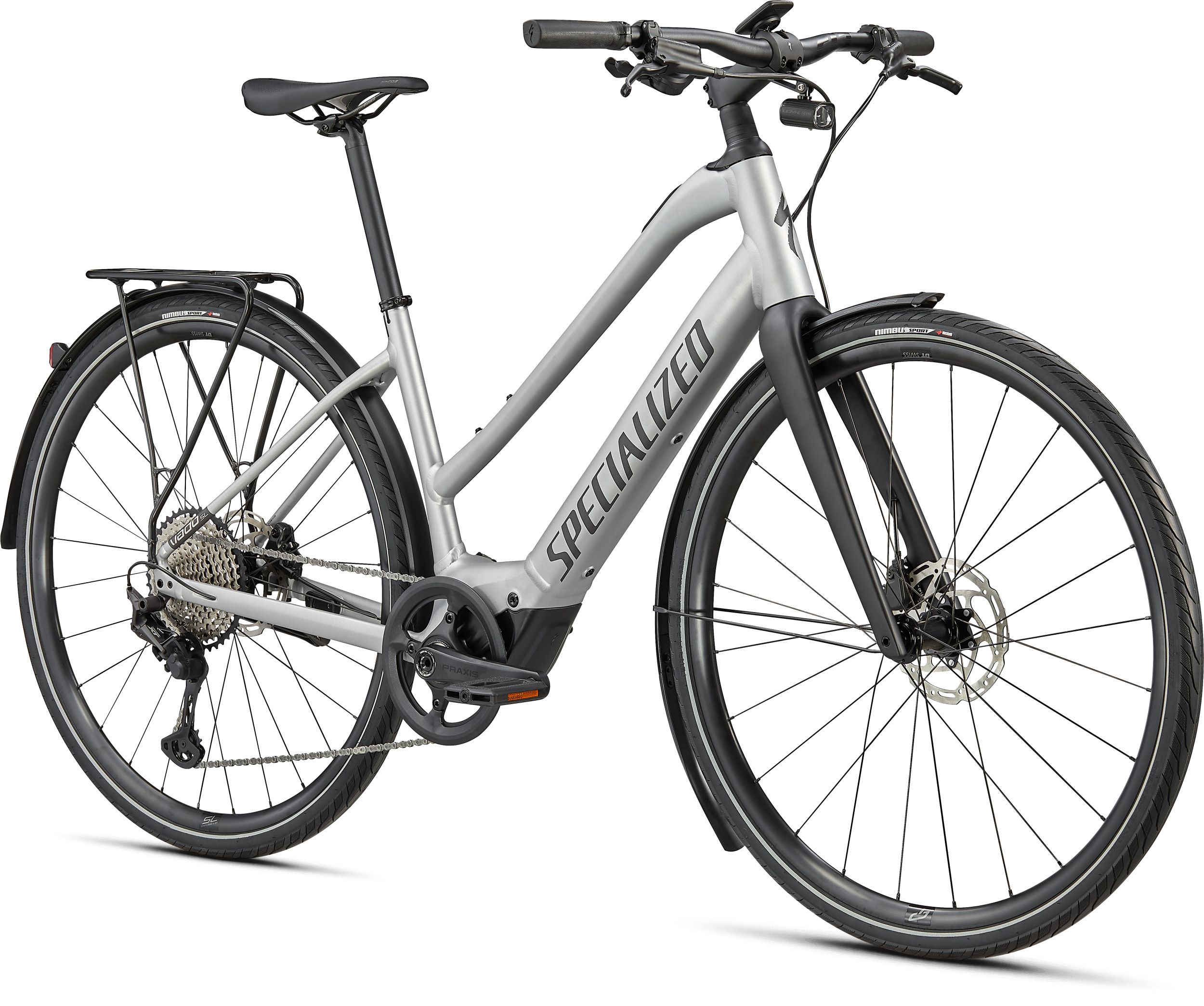 VADO SL 5.0 ST EQ GEN 1 E-City- und Alltagsvelo / brushed aluminium black reflective / XL