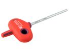 PB 207/1206 INBUS mit Quergriff / silber rot / 2.5mm