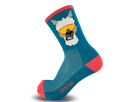 Lama - Velosocken - 15 cm / petrol / XL=46-48