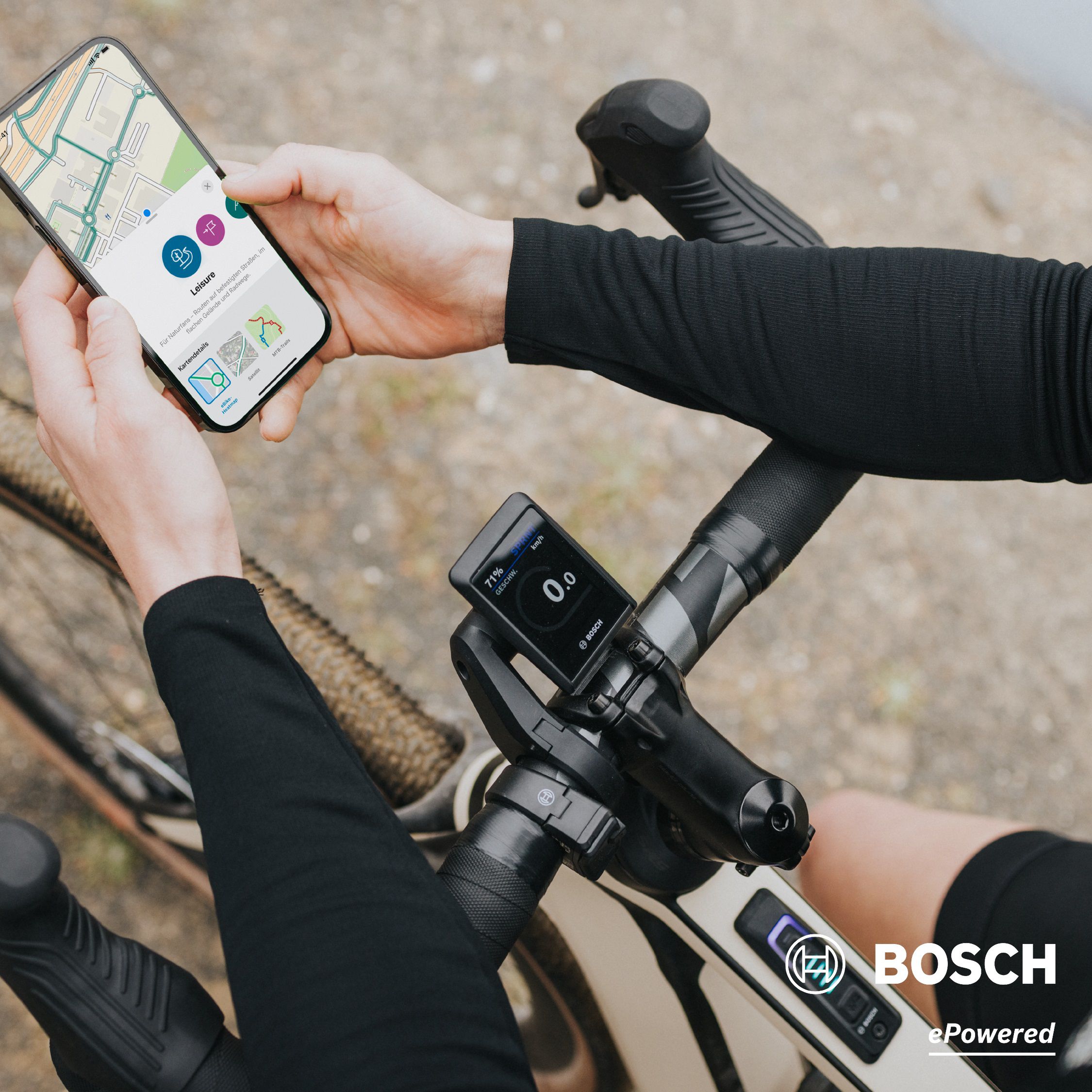 Bedieneinheit Mini BRC33YY / schwarz / BRC3310, 31.8 mm