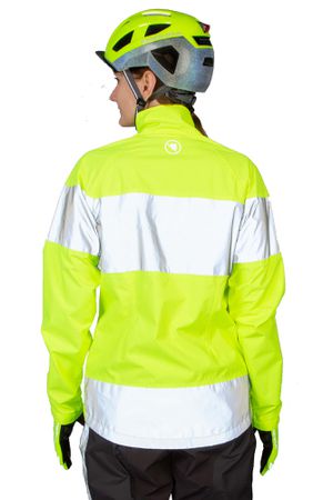 URBAN LUMINITE EN1150 Damen-Regenjacke / neon-gelb / XS