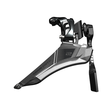 Front Derailleur Force 22 Braze-on w/Chainspotter / silver