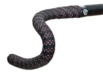 Lenkerband Drops schwarz mit / schwarz-pink