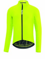 C5 THERMO Herren-Langarmtrikot / neon yellow / S