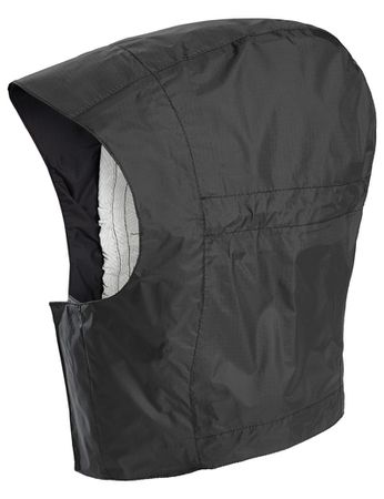 DROP Unisex-Regenkapuze / schwarz / XL/XXL