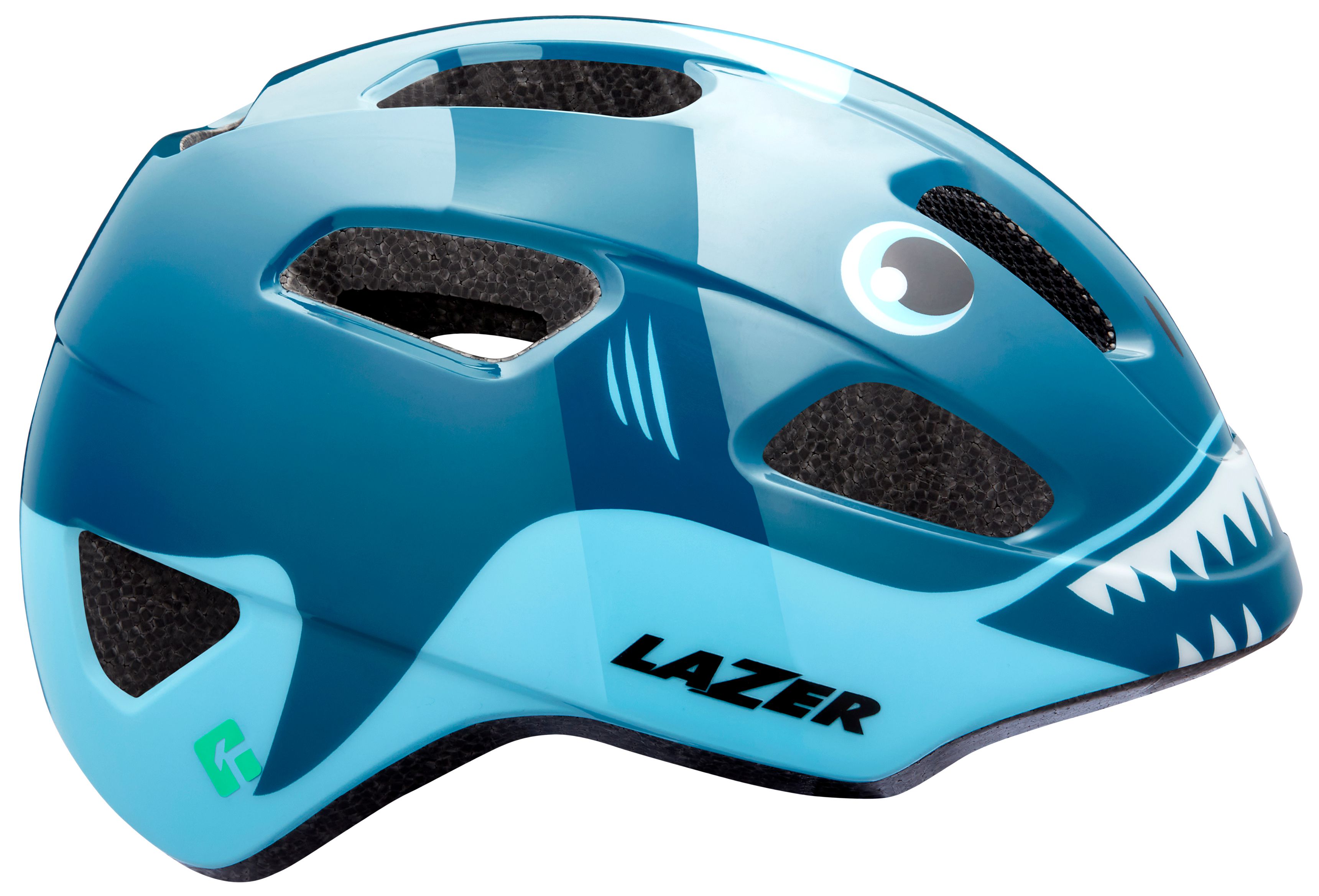 LAZER Kids Pnut KinetiCore Helm / shark