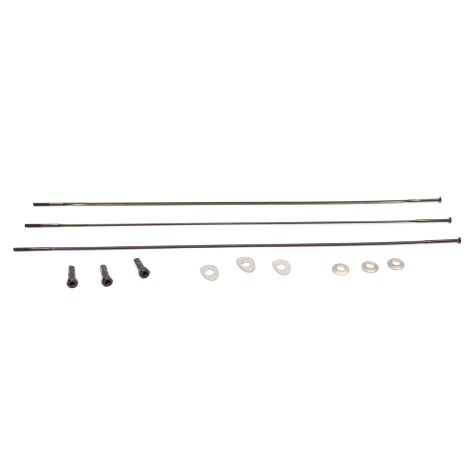Spoke and Nipple 246mm CX-Ray Straight Pull Qty 3 / black