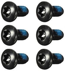 DISC-SCHRAUBEN,Torx T25, M5 x 10mm, schwarz / silber
