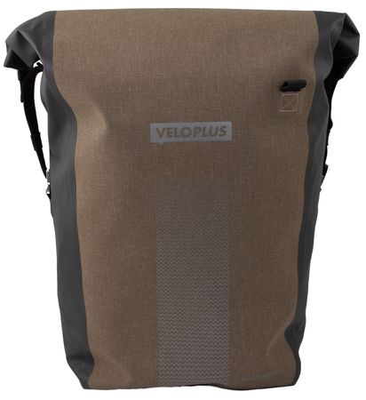PIAZZA GRANDE Hinterradtasche / kaffee reflektierend