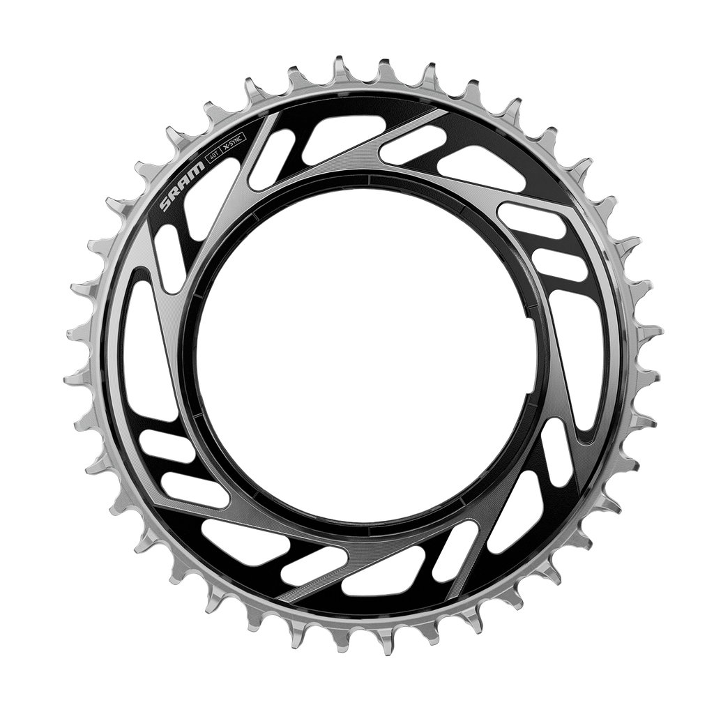 MY24 Chainring Red AXS Threaded 1x / black/silver / 46T