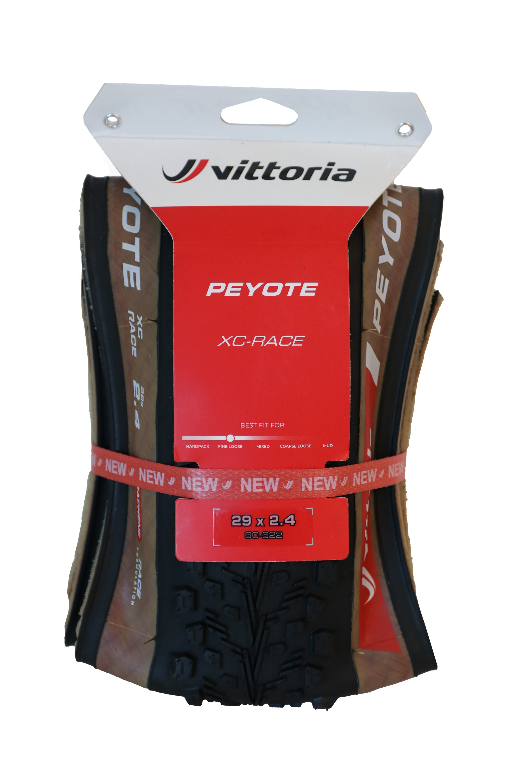 PEYOTE XC RACE Reifen / brown-black / 29"x2.40 60-622