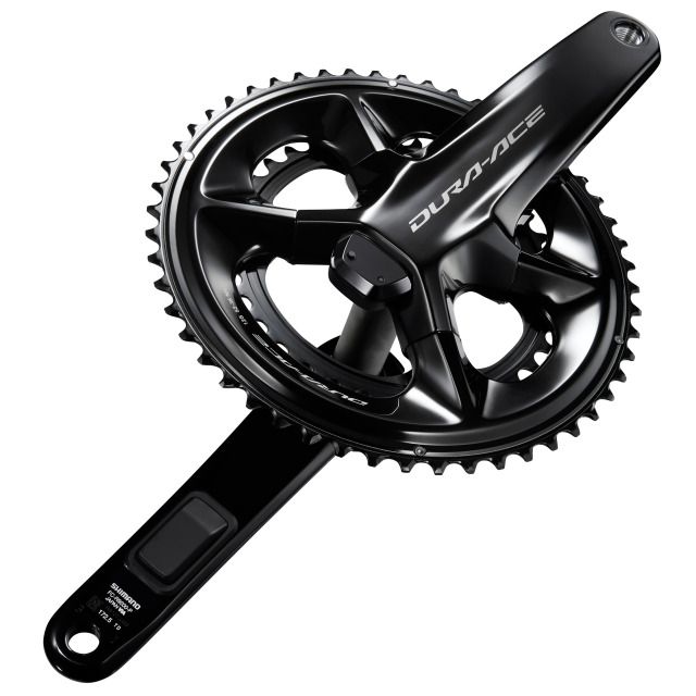 Dura-Ace Kurbel FC-9200-P mit Powermeter, schwarz / 172.5mm / 54x40 Z.