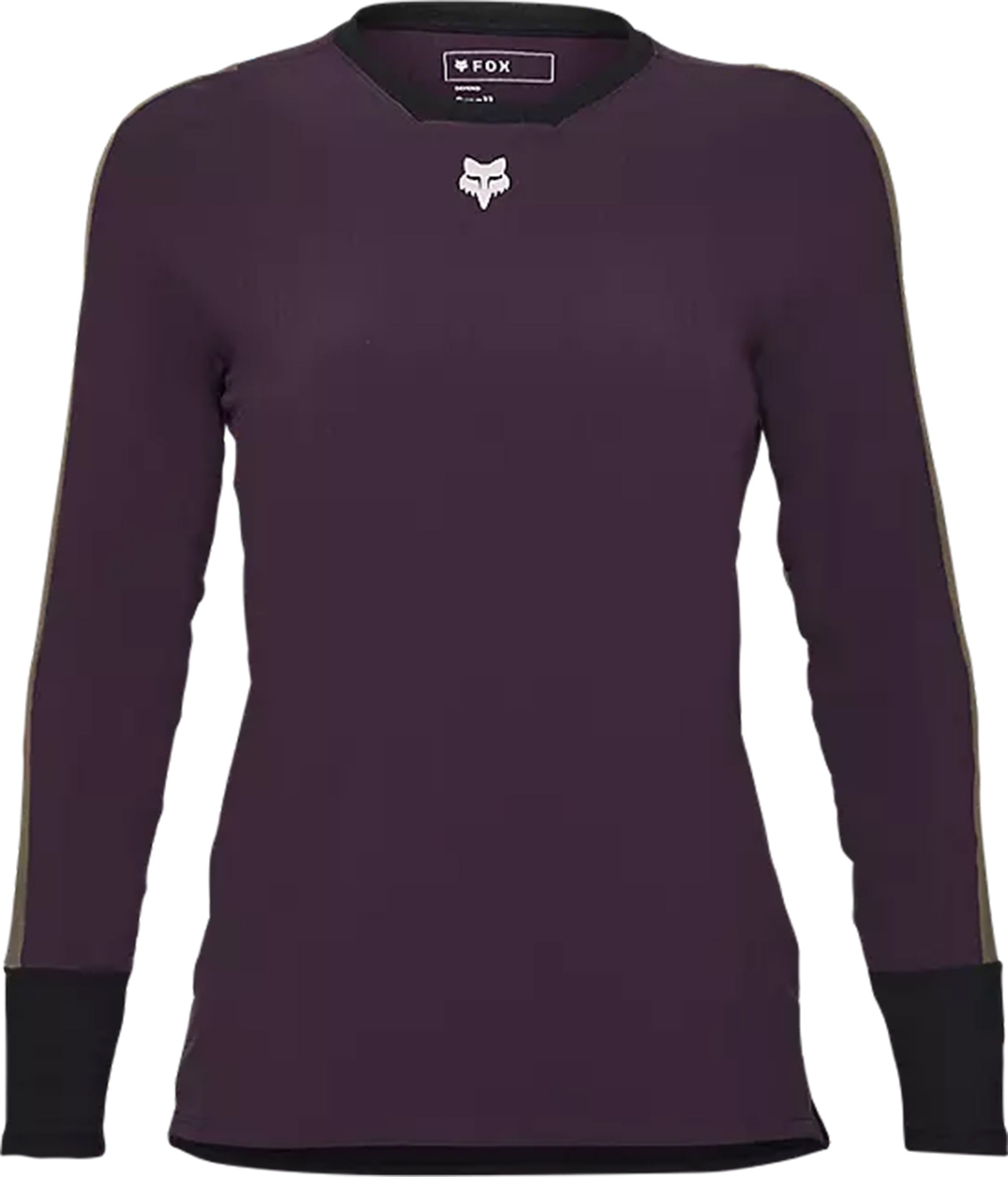 DEFEND THERMAL Damen-Langarmshirt / dark purple / L