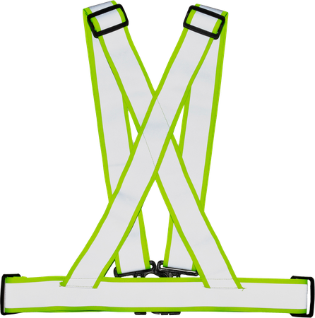 CROSS BELT reflektierender Gurt / fluo gelb