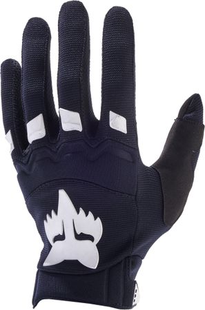 DIRTPAW Unisex-Langfingerhandschuhe / black/white / L