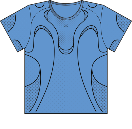 X-Bionic Men XCeed Run Perform Shirt / eternal ice / S