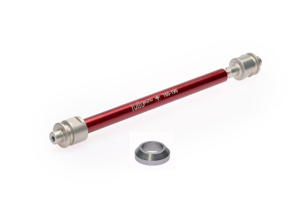 FOLLOWME Steckachsenadapter universal / rot