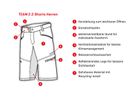 TEAM 2.2 Herren-Bikeshorts / black / 3XL