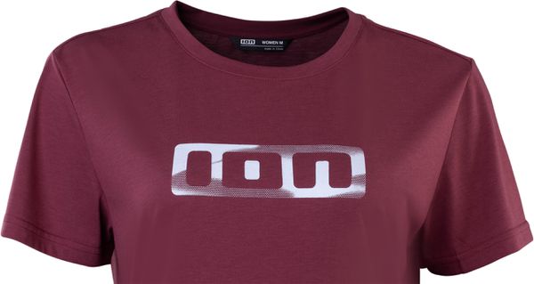 IONIC DR Damen-Kurzarmshirt / purple red / 36