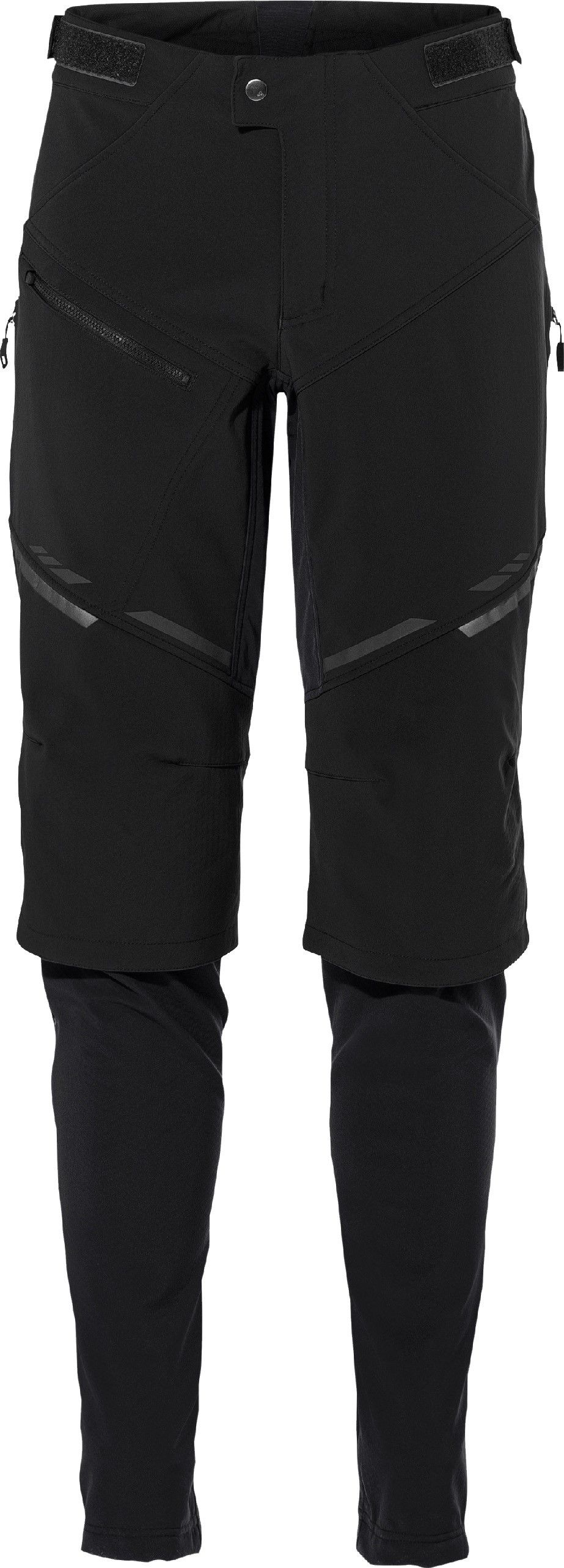 VIRT II Herren-Softshellhose / black/black / L