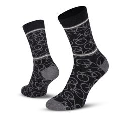Bicycle Socks / dark grey / 39-42