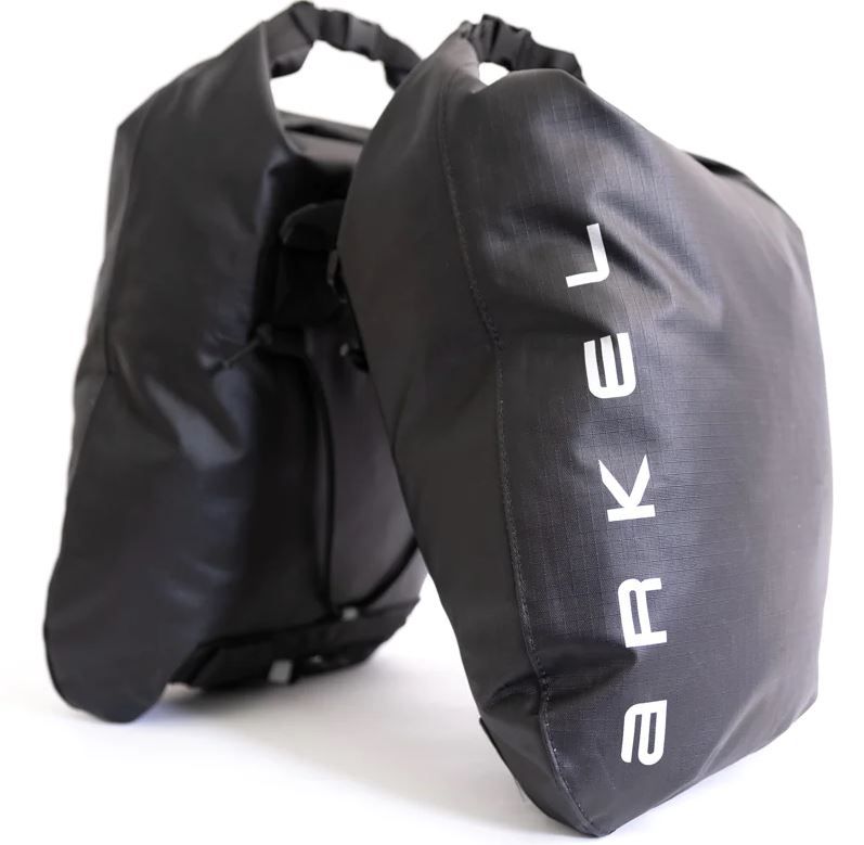 DRY-LITES Hinterradtaschen (Duo) / black / 28 L